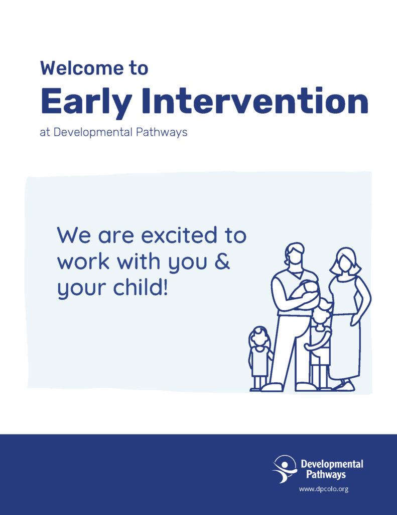 Early Intervention Welcome Guide Front Cover Image