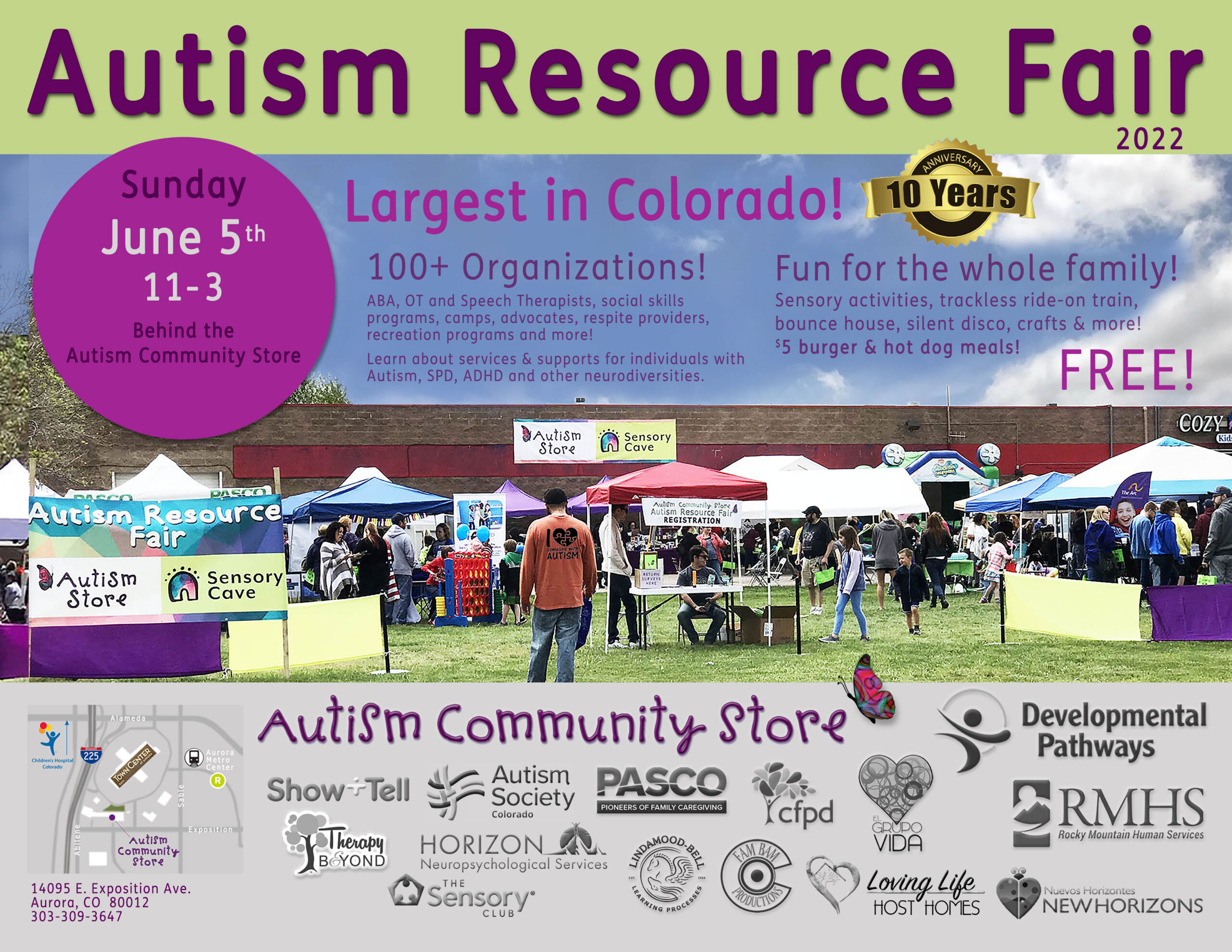 Autism Resource Fair flyer