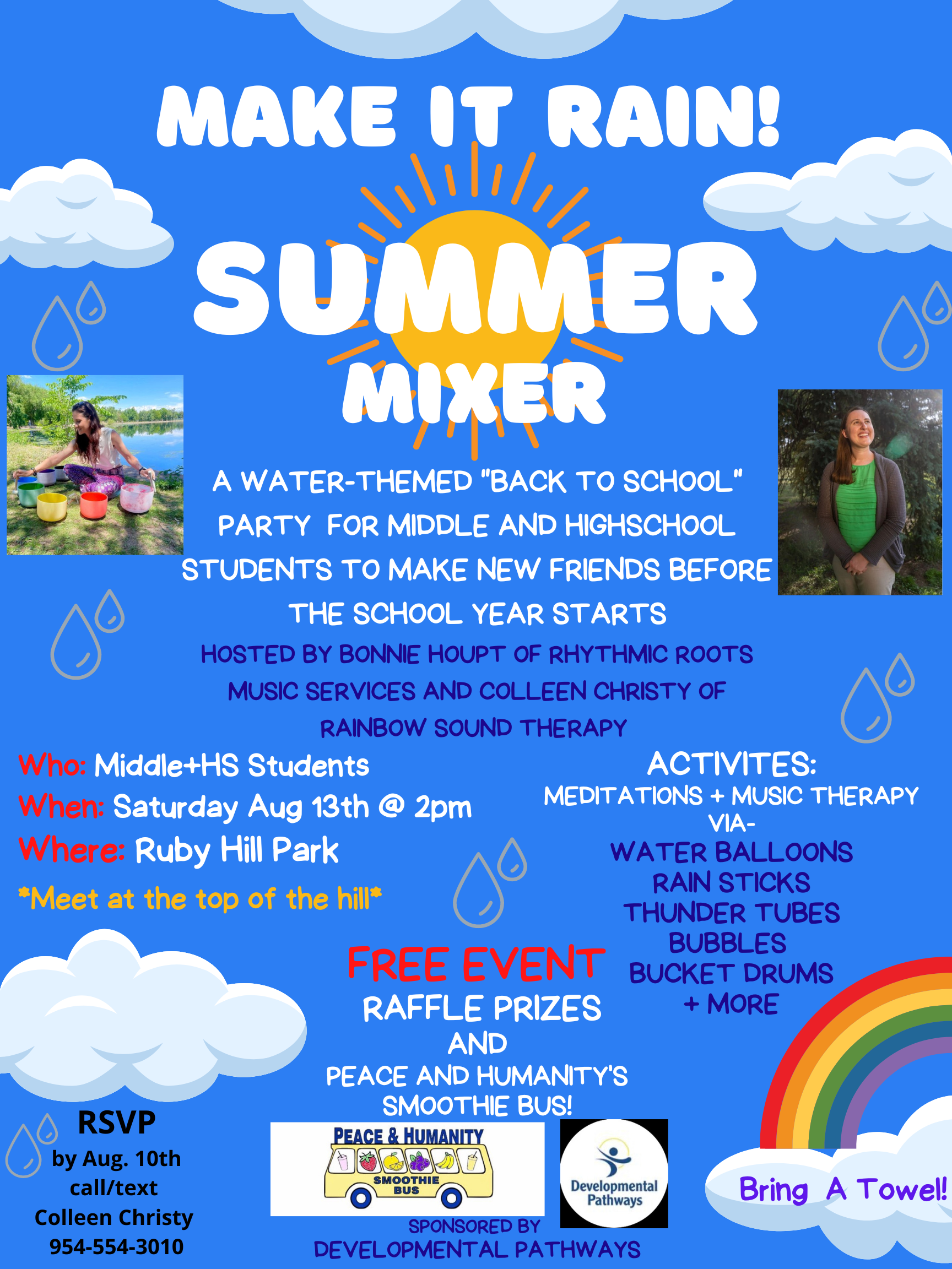 Summer Mixer flyer