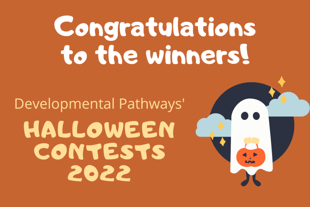 Developmental Pathways Halloween contest winner flyer