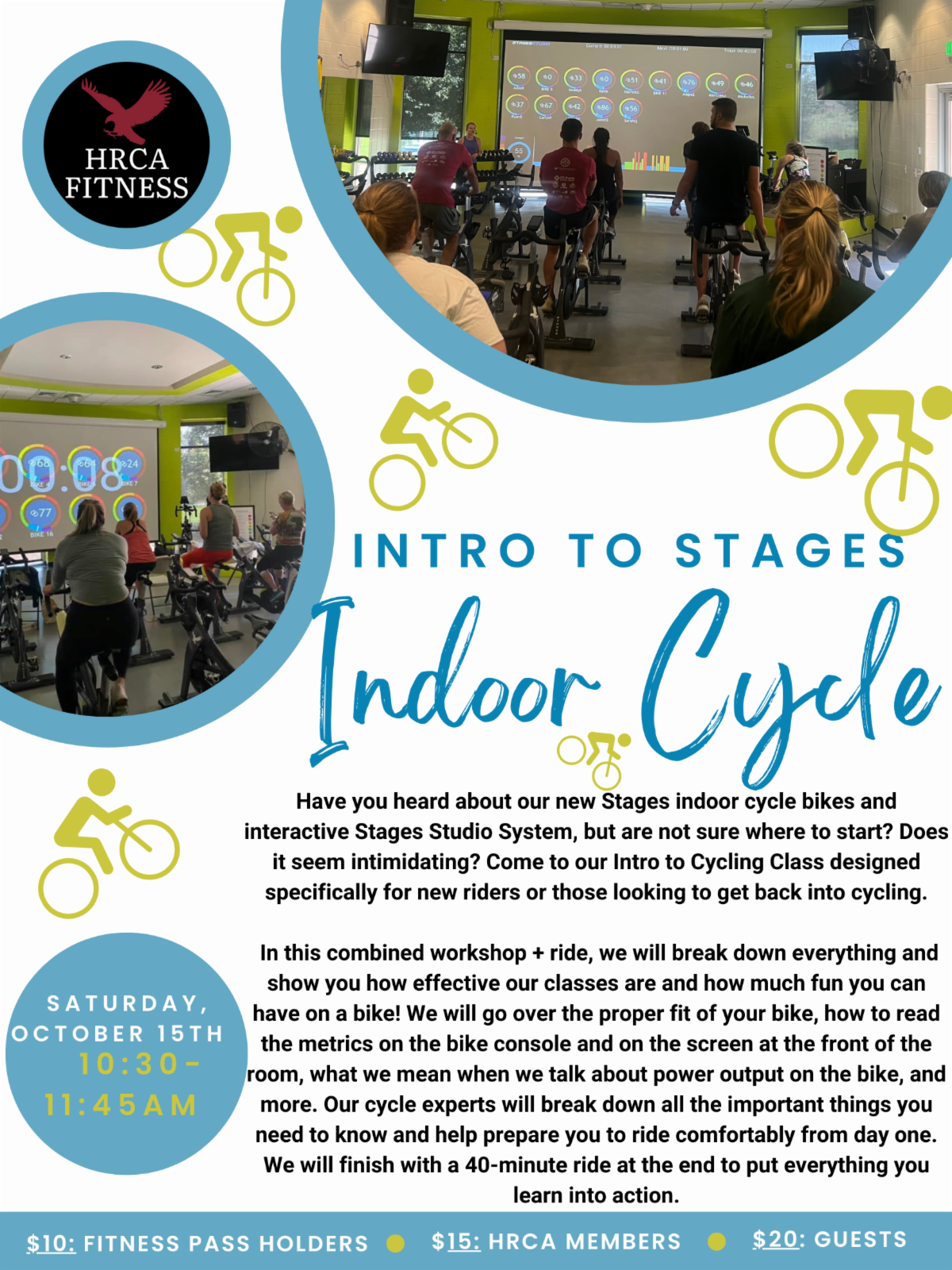 Indoor Cycling flyer