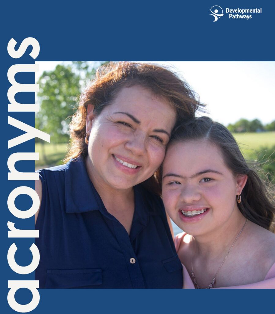 Acronym Guide with and Mother and Daughter smiling on the cover
