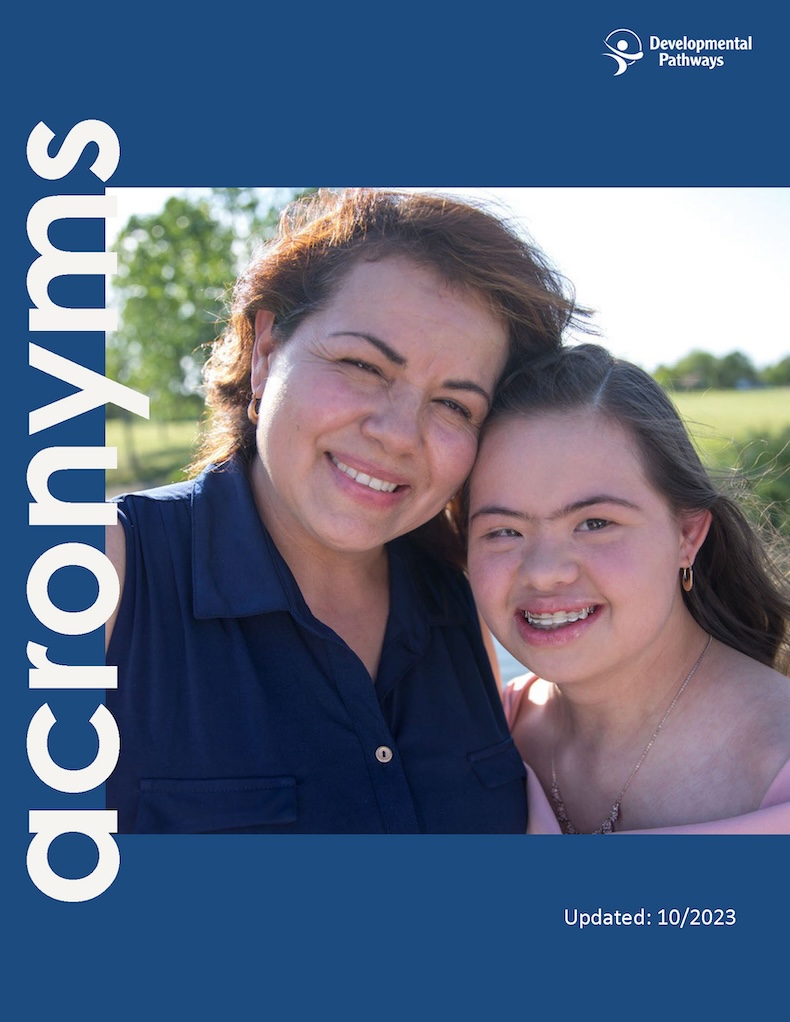 Acronym Guide with and Mother and Daughter smiling on the cover
