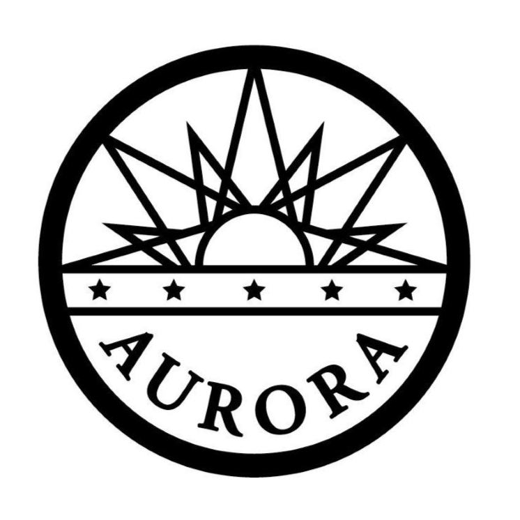 Black-and-white City Of Aurora logo