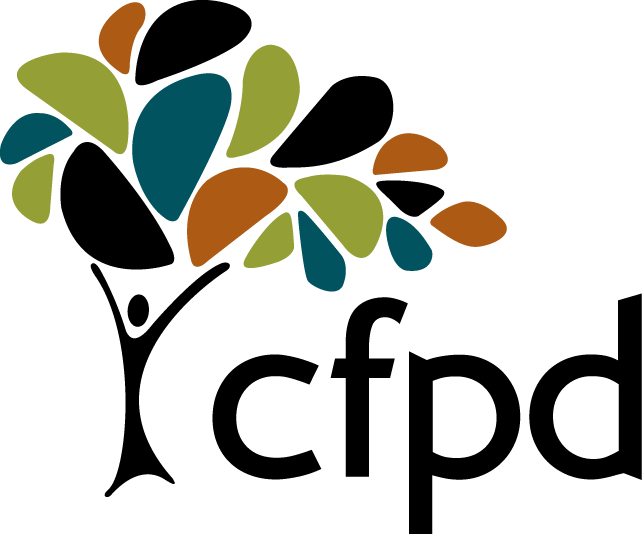 CFPD logo with multicolored tree
