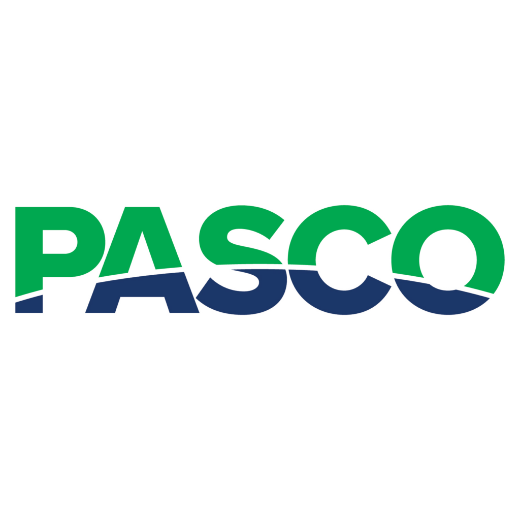 Green and Blue PASCO Logo